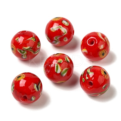 Handmade Lampwork Beads LAMP-C016-04E-21-1