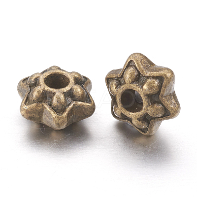 Tibetan Silver Spacer Beads LS-MLF1057Y-1