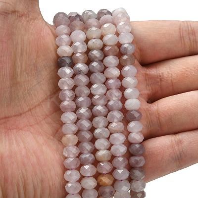 Natural Violet Strawberry Quartz Beads Strands G-Z111-A08-01-1