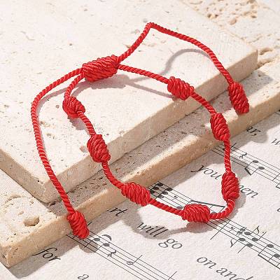 7 Knot Lucky Bracelets BJEW-JB05252-02-1