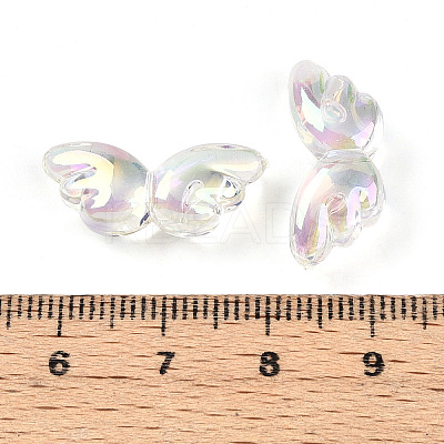 Transparent UV Plating Acrylic Beads PACR-D288-15A-1