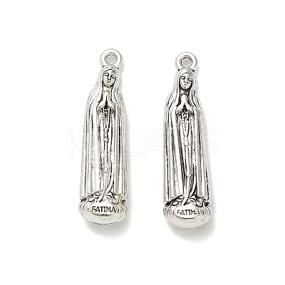 Tibetan Style Alloy Pendants FIND-H053-12AS-1