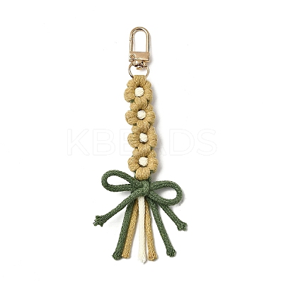 Cotton Pendant Decorations HJEW-TA00396-02-1