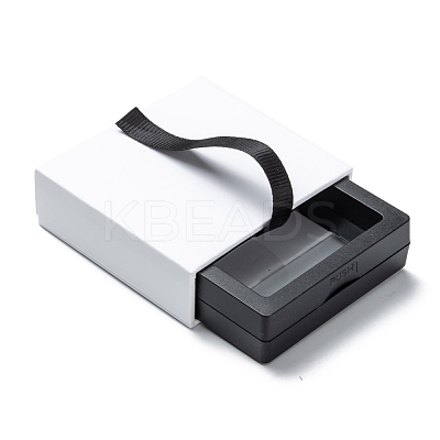 Square Transparent PE Thin Film Suspension Jewelry Display Stands CON-D009-03B-05-1