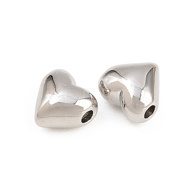 Valentine's Day Brass Beads KK-H292-51C-P-1