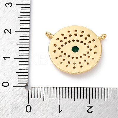 Brass Micro Pave Cubic Zirconia Pendants KK-S510-39G-02-1
