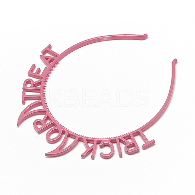 Plastic Hair Bands OHAR-T003-15-1