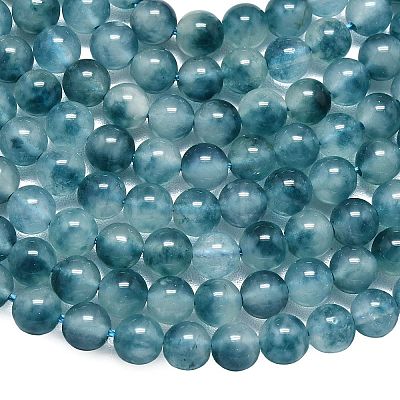 Natural Malaysia Jade Beads Strands G-L645-C01-6mm-24-1