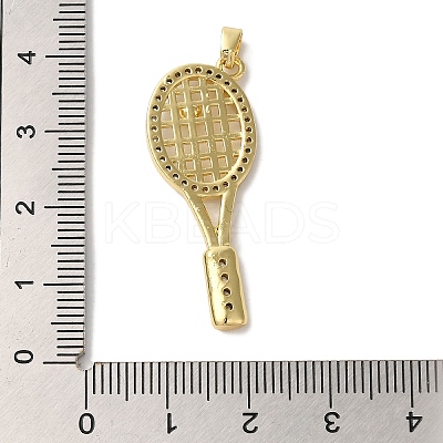Brass Micro Pave Cubic ZircBrass Micro Pave Cubic Zirconia Pendants X-KK-S391-08G-01-1