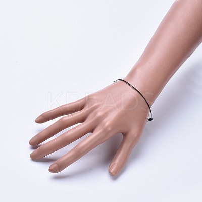 Eco-Friendly Korean Waxed Polyester Cord Bracelet Making BJEW-JB04256-01-1