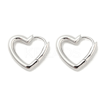 Brass Hoop Earrings EJEW-M260-07P-1