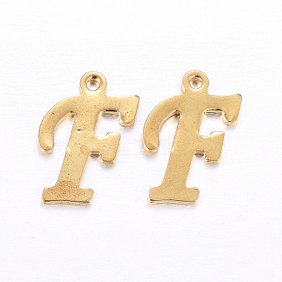 201 Stainless Steel Pendants STAS-O098-03G-F-1