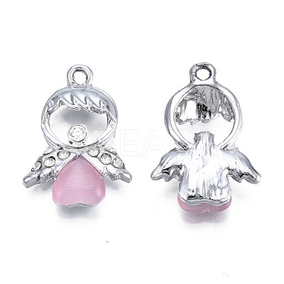 UV Plating Alloy Pendants ALRI-N057-06B-1