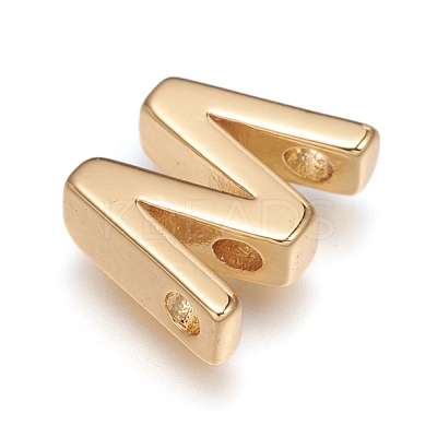 Brass Charms ZIRC-I037-01W-G-1