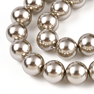 Glass Pearl Beads Strands HY-G002-01F-13-1