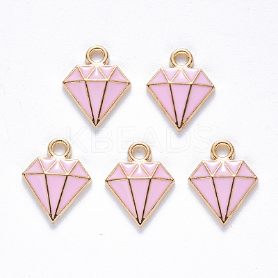 Alloy Enamel Charms ENAM-N054-027C-1