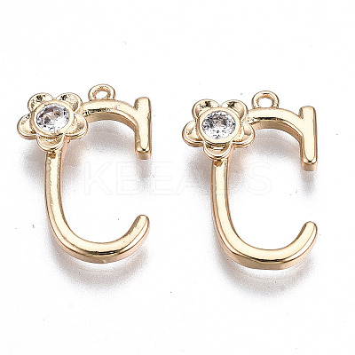 Brass Pendants KK-Q768-001G-C-1