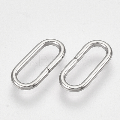 Tarnish Resistant 304 Stainless Steel Linking Rings X-STAS-S079-83A-1