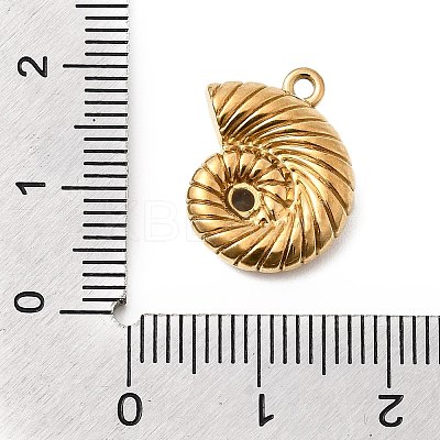 304 Stainless Steel Micro Pave Rhinestone Pendants STAS-G369-08G-1