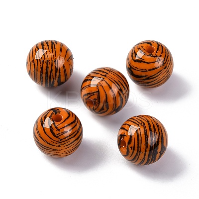 Opaque Acrylic Beads OACR-Q102-01E-1