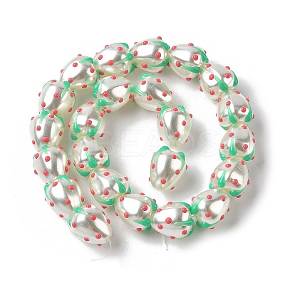 Baking Paint Baking Paint Glass Beads LAMP-Z014-02E-1