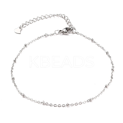 Tarnish Resistant 304 Stainless Steel Cable Chain AJEW-AN00327-01-1