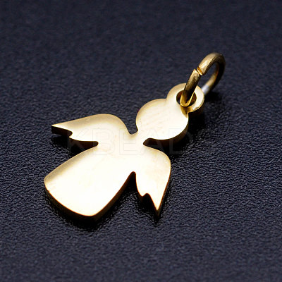 201 Stainless Steel Pendants STAS-T046-JA343-2-1