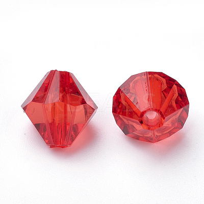 Transparent Acrylic Beads TACR-S146-6mm-05-1