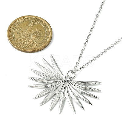 Non-Tarnish 304 Stainless Steel Pendant Necklace for Women NJEW-JN04387-05-1
