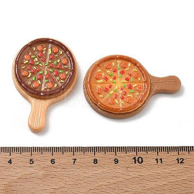 Opaque Resin Imitation Food Cabochons RE-E002-01-1