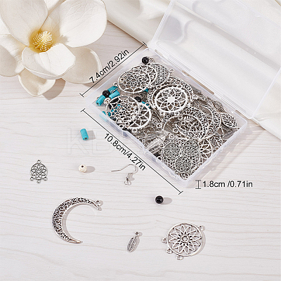 DIY Bohemia Chandelier Earring Making Kit DIY-SC0020-94-1