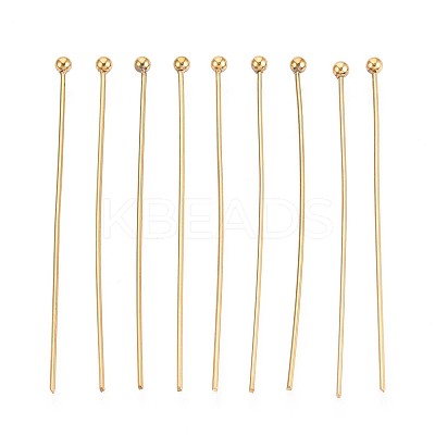 304 Stainless Steel Head Pins STAS-T065-40mm-20G-1