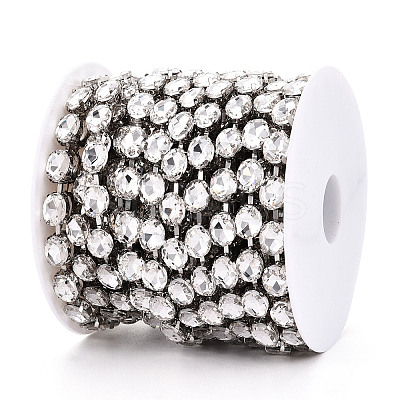 Iron Rhinestone Cup Chains CH-T006-09A-1