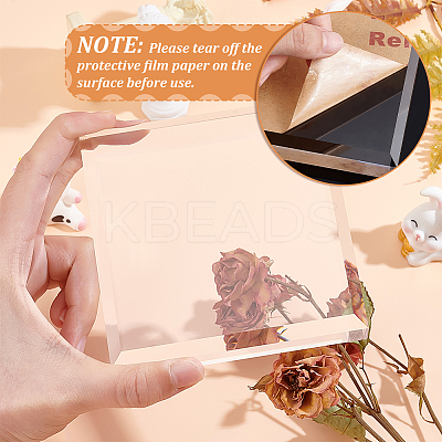 Acrylic Jewelry Display Pedestals AJEW-WH0166-07-1
