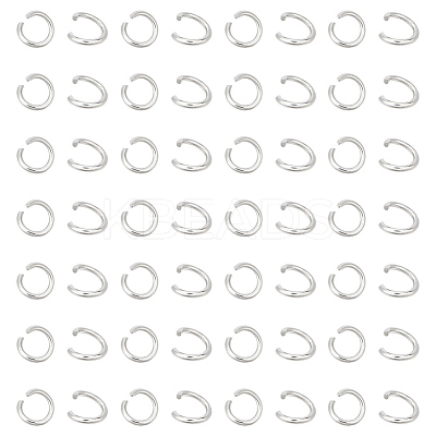 1000Pcs Tarnish Resistant 304 Stainless Steel Open Jump Rings STAS-LP0001-39P-03-1