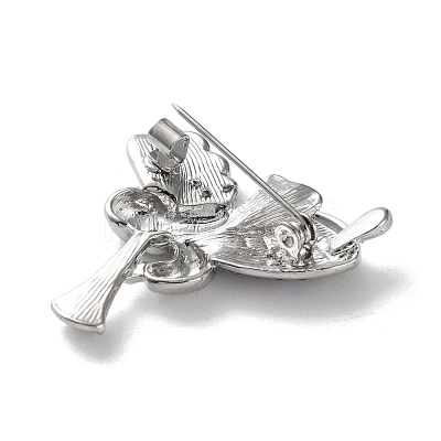 Cartoon Platinum Zinc Alloy Enamel Pin LS-JEWB-D068-03P-02-1