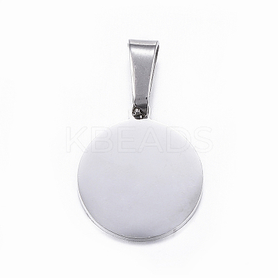 Non-Tarnish 304 Stainless Steel Pendants LS-STAS-H355-22P-1