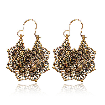 Bohemian Style Alloy Hoop Earrings FS-WG8FE08-01-1