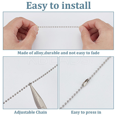 10Pcs 2 Colors Fan 304 Stainless Steel Charms Ceiling Fan Pull Chain Extenders PALLOY-HY00056-1