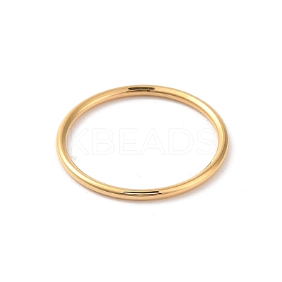 Ion Plating(IP) 304 Stainless Steel Finger Ring RJEW-C071-02G-1