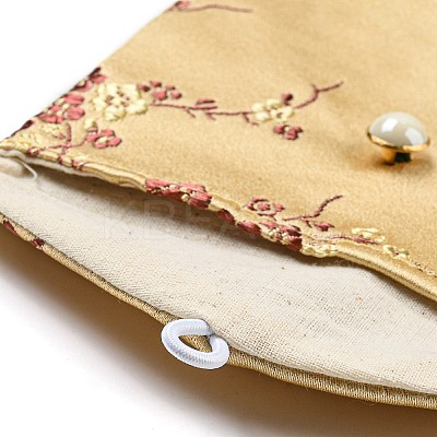 Chinese Style Floral Cloth Jewelry Storage Pouches LS-AJEW-D065-01B-02-1