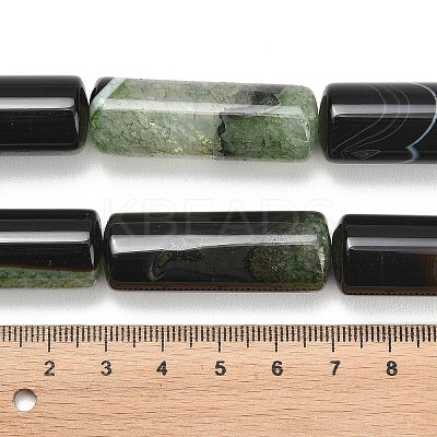 Natural Agate Beads Strands GG-L001-A01-01F-1