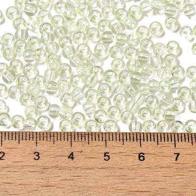Transparent Colours Glass Seed Beads SEED-P007-02A-06-1
