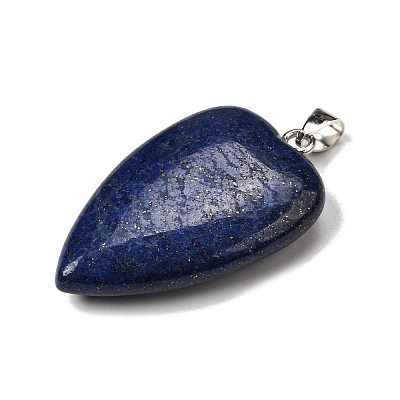 Dyed Natural Lapis Lazuli Pendants G-F820-04P-10-1