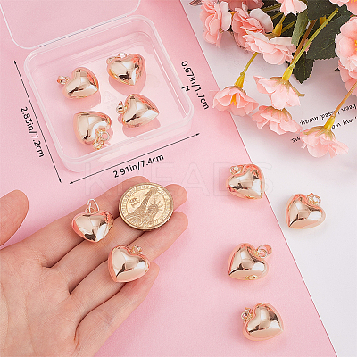 10Pcs Eco-Friendly Rack Plating Brass Pendants KK-BBC0023-78RG-1