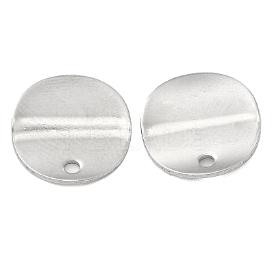 Non-Tarnish 201 Stainless Steel Stud Earrings Finding STAS-B035-07P-1