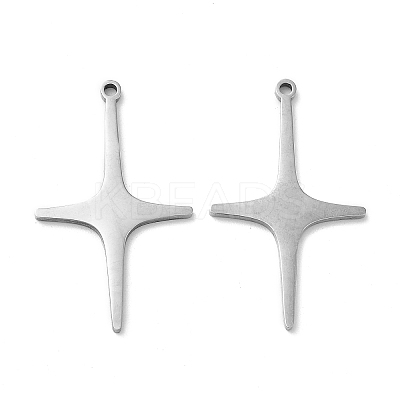 Non-Tarnish 201 Stainless Steel Pendants STAS-Q216-18P-1