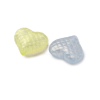 Luminous Transparent Acrylic Beads LACR-S001-14C-1