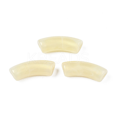 Opaque Acrylic Beads MACR-N009-019D-1