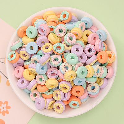 Opaque Resin Imitation Food Decoden Cabochons RESI-K027-15-1